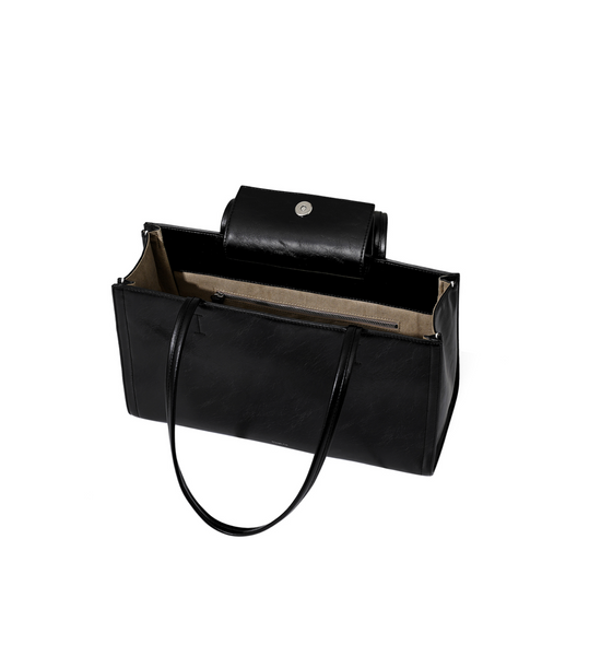 [STAND OIL] Oblong bag (Black)