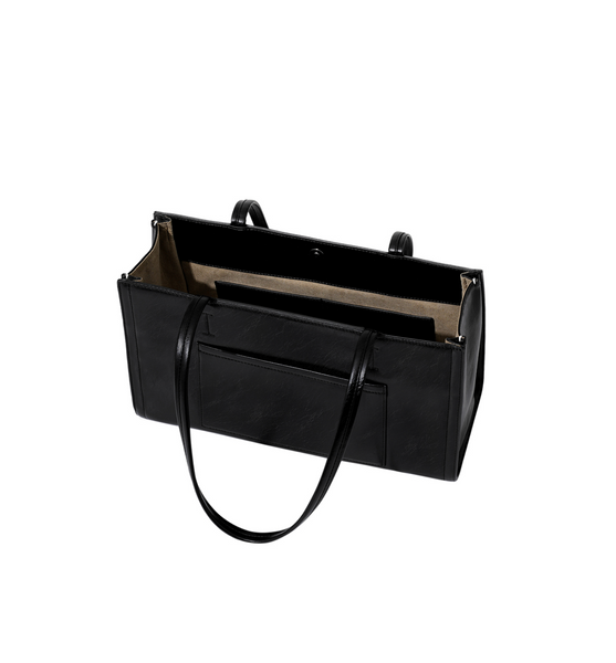 [STAND OIL] Oblong bag (Black)