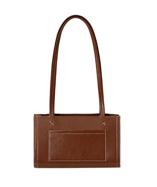 [STAND OIL] Oblong bag Tiny (Brown)