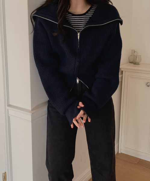 [SLOWAND] Our Choice Knitwear Zip-up / Semi Zip-up Knitwear