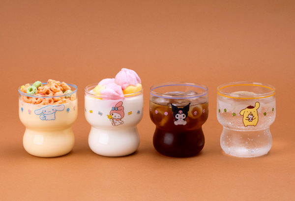 [SANRIO] Retro Glass Cup 300ml