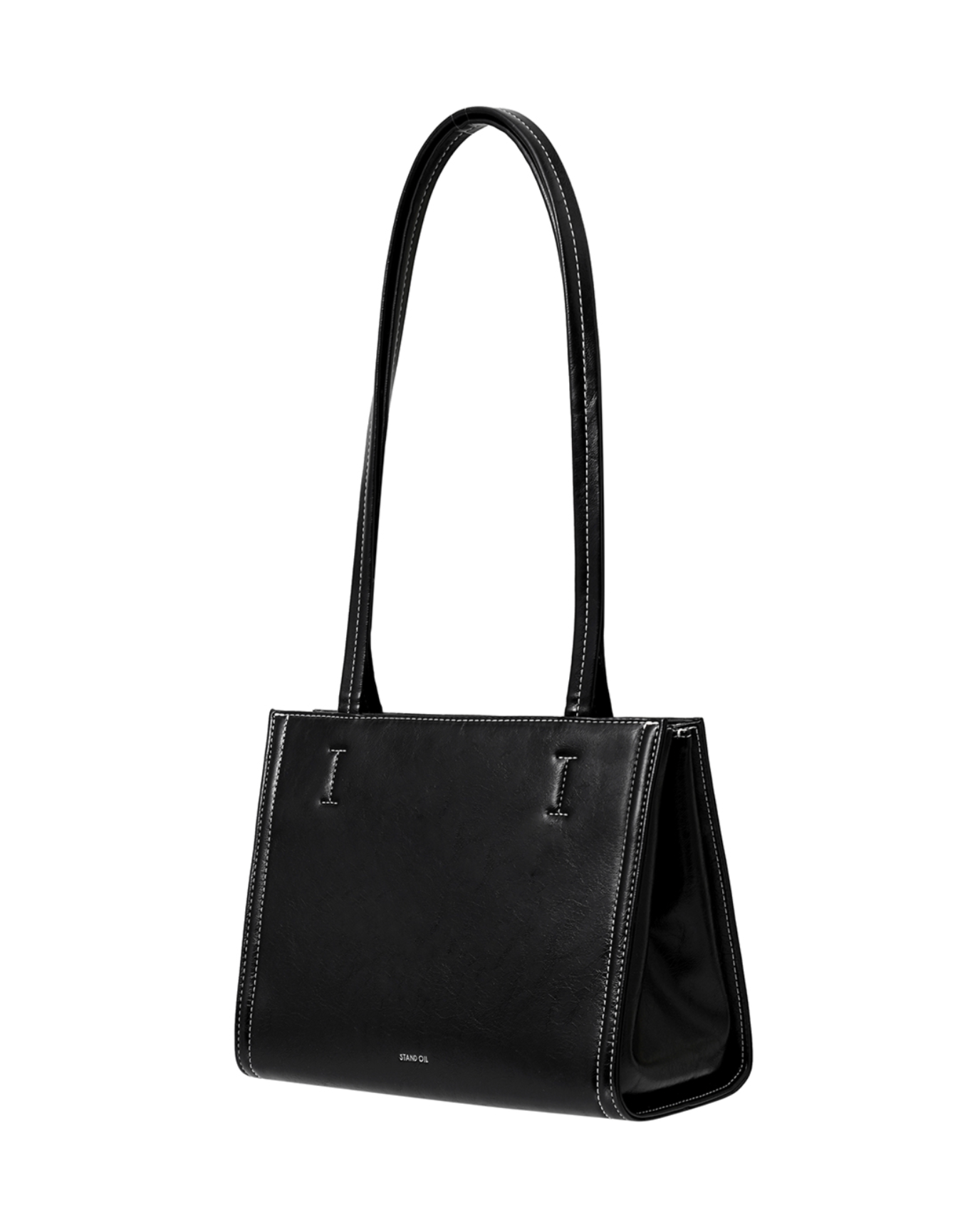 [STAND OIL] Oblong Bag Mini (Stitch Black)