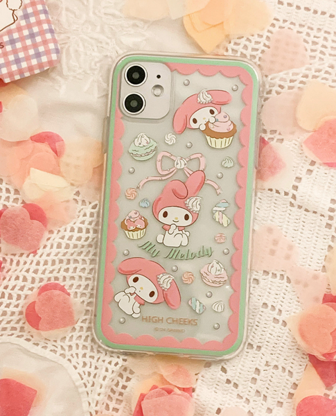 [HIGH CHEEKS] Frame My Melody Clear Case