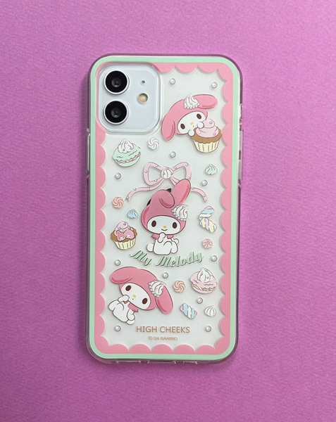 [HIGH CHEEKS] Frame My Melody Clear Case