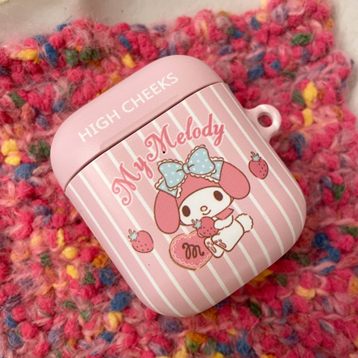 [HIGH CHEEKS] Cupcake My Melody Airpods Case