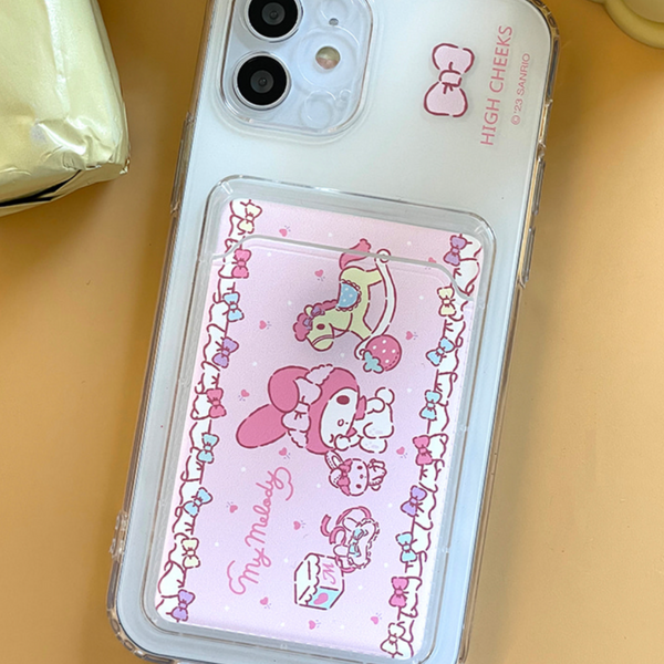 [HIGH CHEEKS] My Melody Jelly Card Case