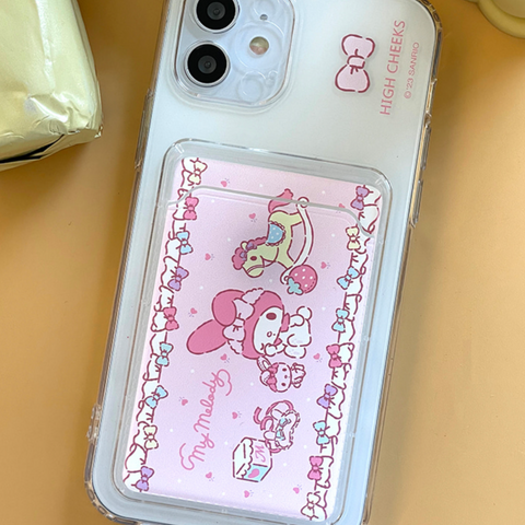 [HIGH CHEEKS] My Melody Jelly Card Case