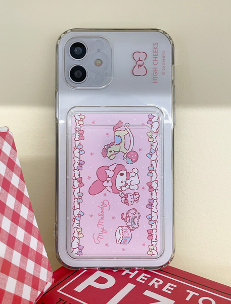 [HIGH CHEEKS] My Melody Jelly Card Case