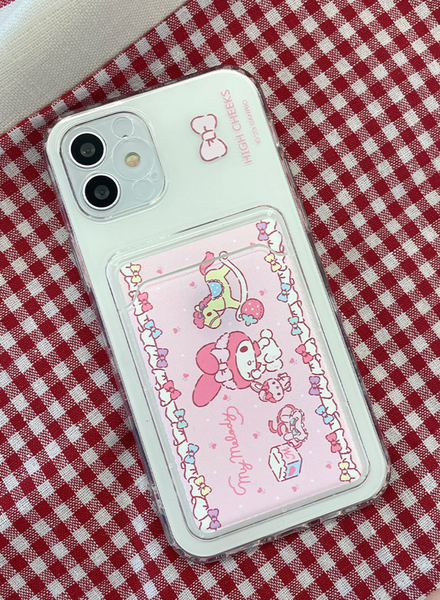 [HIGH CHEEKS] My Melody Jelly Card Case