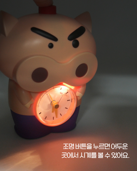 [CRAYON SHINCHAN 蠟筆小新] Buriburizaemon Alarm Clock