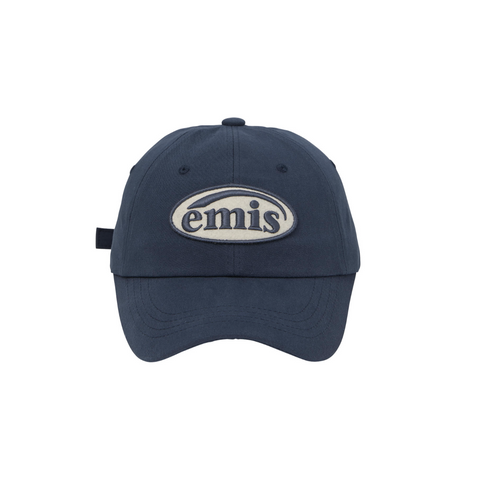 [emis] TONE ON TONE WAPPEN BALL CAP