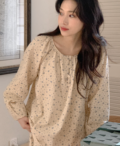 [Juuneedu] Heart Bear Couple Pyjama Set