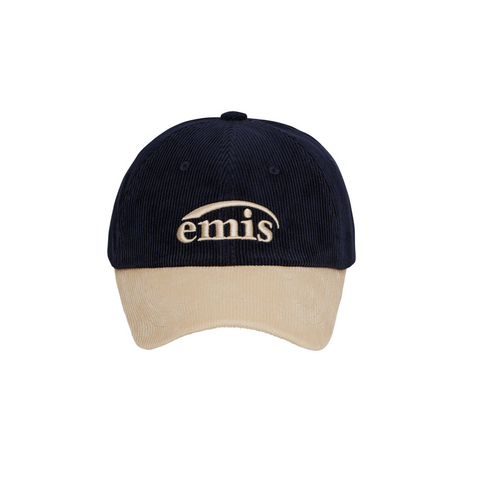 [emis] CORDUROY TWO-TONE BALL CAP