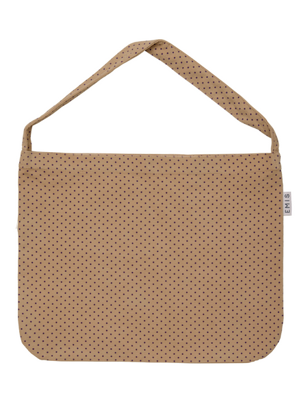 [emis]  DOT PATTERN CORDUROY ECO BAG