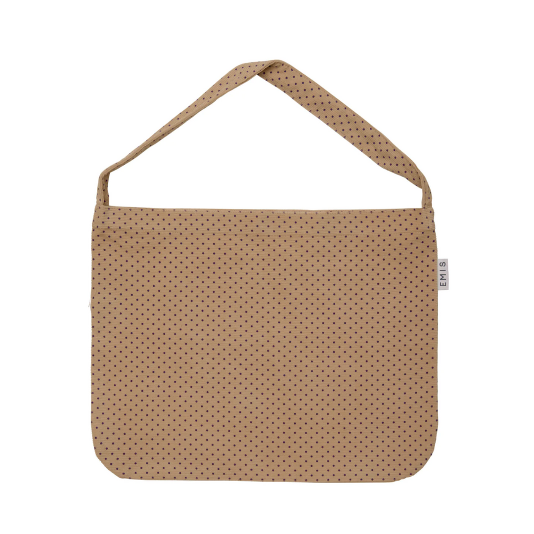 emis] DOT PATTERN CORDUROY ECO BAG – Ohue