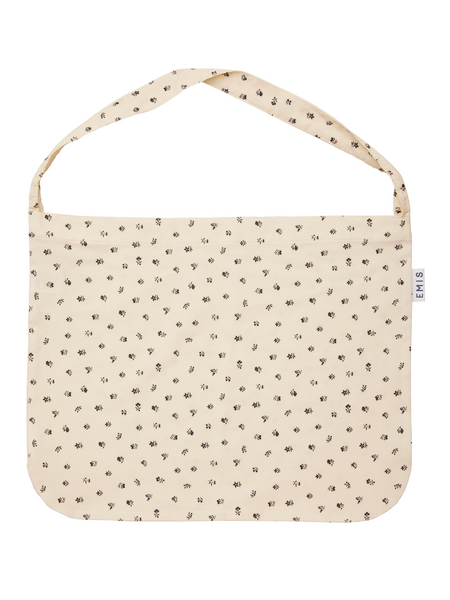 [emis] FLOWER PATTERN CORDUROY ECO BAG