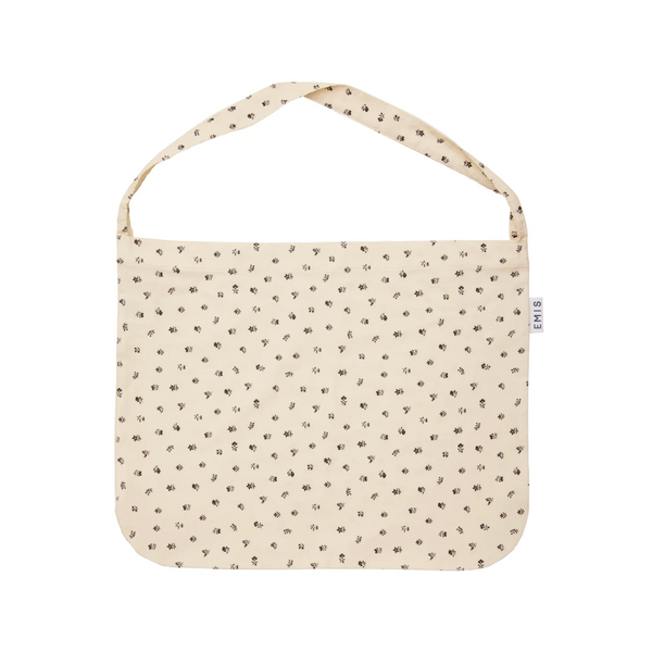 [emis] FLOWER PATTERN CORDUROY ECO BAG