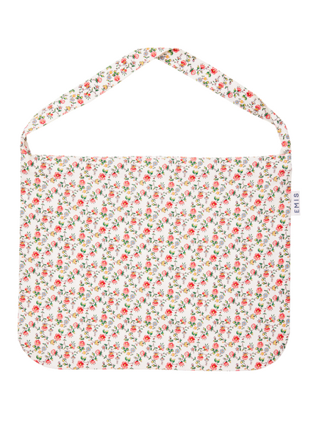 [emis]  ALLOVER FLOWER PATTERN ECO BAG