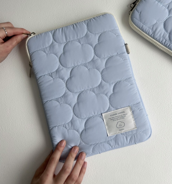 [skyfolio] Cloud Quilting iPad/Notebook Pouch