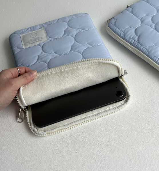[skyfolio] Cloud Quilting iPad/Notebook Pouch