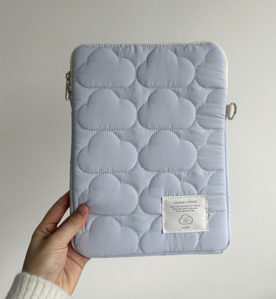 [skyfolio] Cloud Quilting iPad/Notebook Pouch