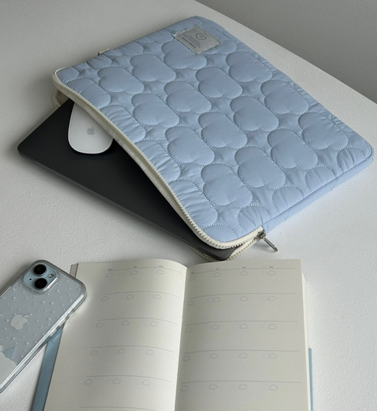 [skyfolio] Cloud Quilting iPad/Notebook Pouch