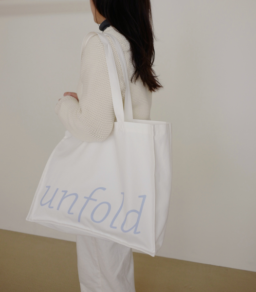 [unfold] Easy Shopper Bag (White)