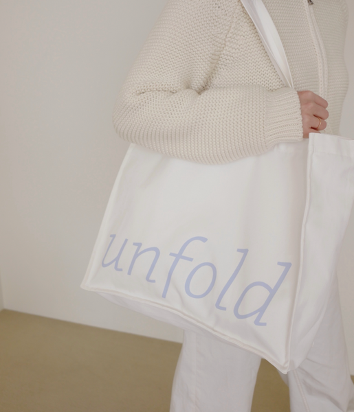 [unfold] Easy Shopper Bag (White)