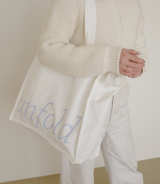 [unfold] Easy Shopper Bag (White)