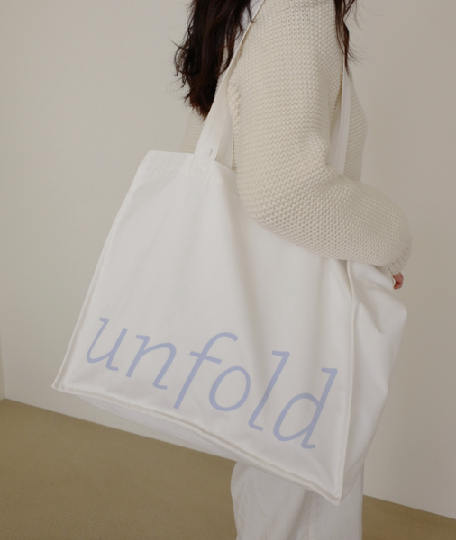 [unfold] Easy Shopper Bag (White)