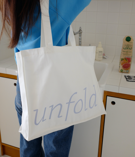 [unfold] Easy Shopper Bag (White)