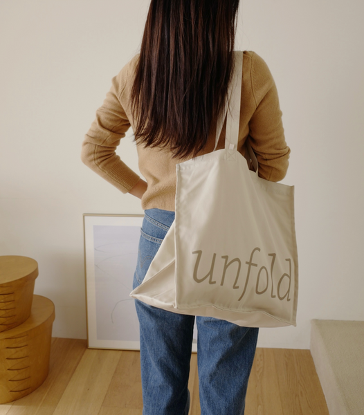 [unfold] Easy Shopper Bag (Beige)