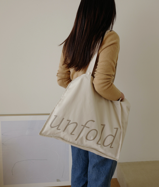 [unfold] Easy Shopper Bag (Beige)