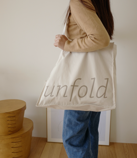 [unfold] Easy Shopper Bag (Beige)