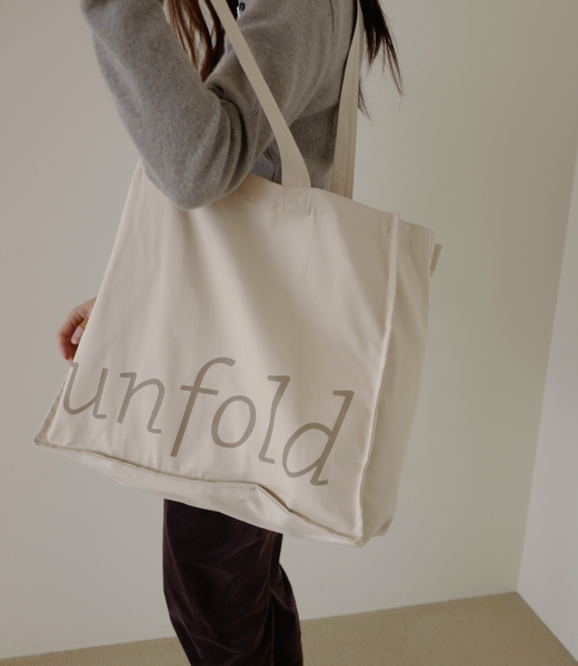 [unfold] Easy Shopper Bag (Beige)