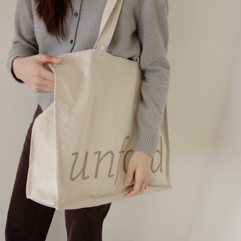 [unfold] Easy Shopper Bag (Beige)