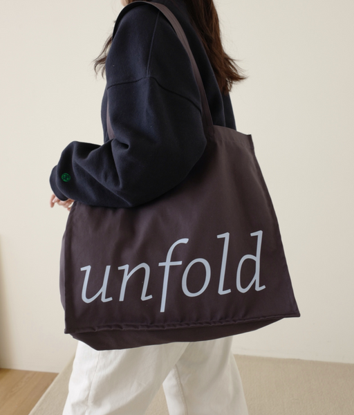 [unfold] Easy Shopper Bag (Charcoal)