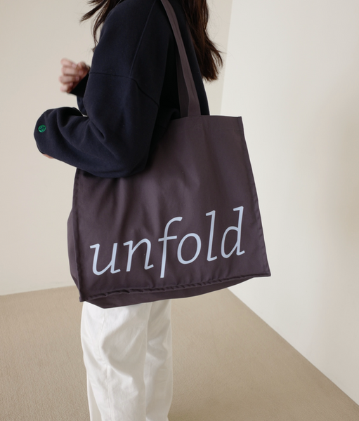 [unfold] Easy Shopper Bag (Charcoal)