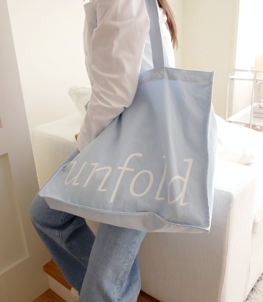 [unfold] Easy Shopper Bag (Skyblue)