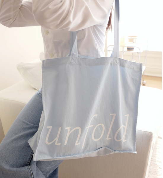 [unfold] Easy Shopper Bag (Skyblue)