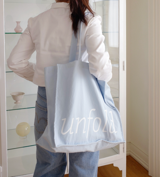 [unfold] Easy Shopper Bag (Skyblue)