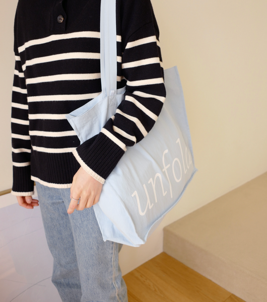 [unfold] Easy Shopper Bag (Skyblue)