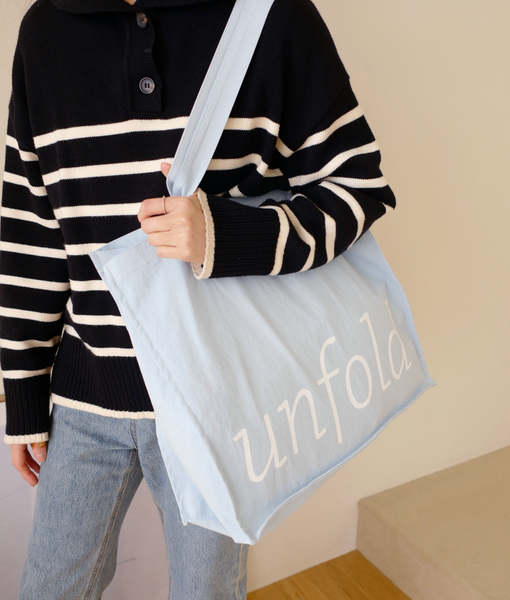 [unfold] Easy Shopper Bag (Skyblue)