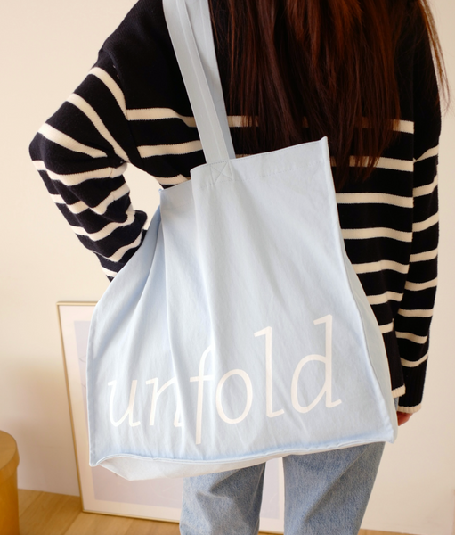 [unfold] Easy Shopper Bag (Skyblue)