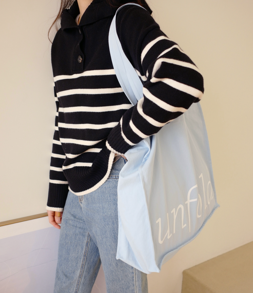 [unfold] Easy Shopper Bag (Skyblue)