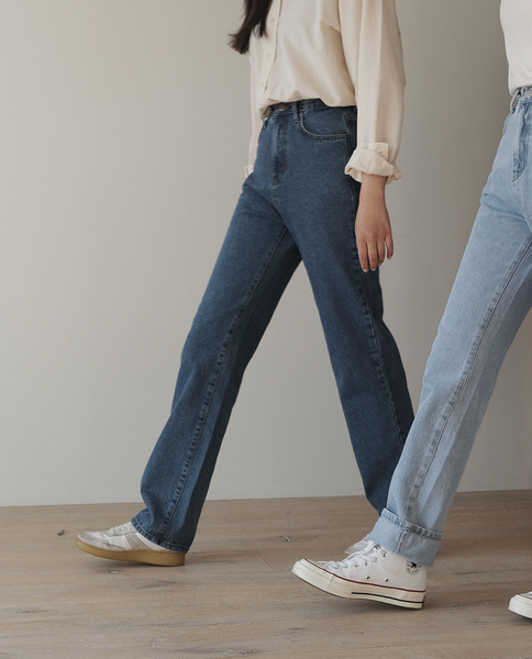 [SLOWAND] # SLOWMADE DAY Straight Denim Pants