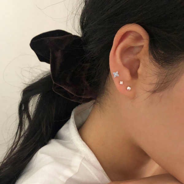 [DUNGEUREON] Flower Earrings Set