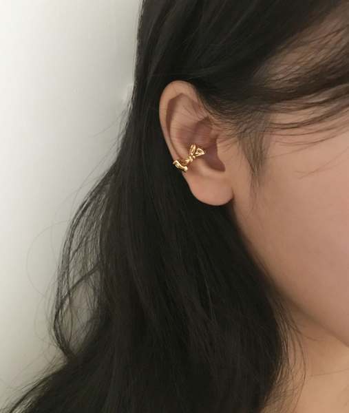 [DUNGEUREON] Lette Ribbon Ear Cuff