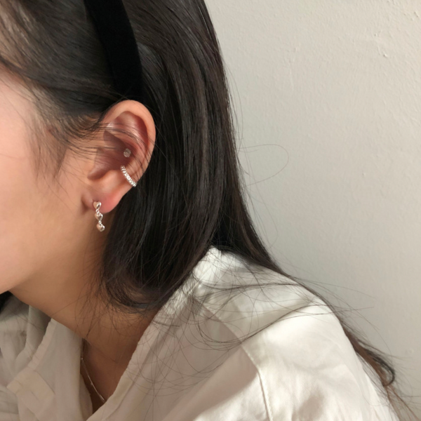 [DUNGEUREON] Heart Pendant Earrings