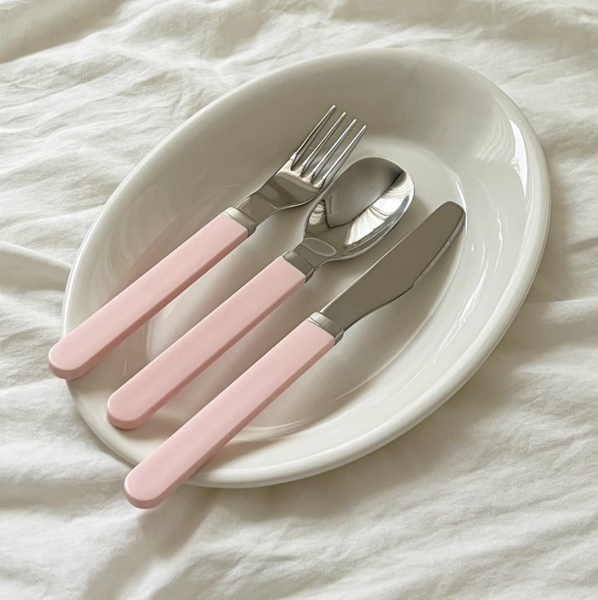 [Bracket Table] Baby Pink Cutlery